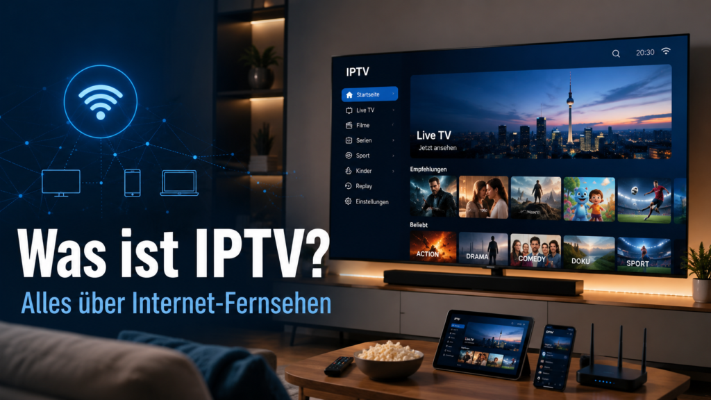 Was ist IPTV? Erklärung von Internet-Fernsehen und IPTV